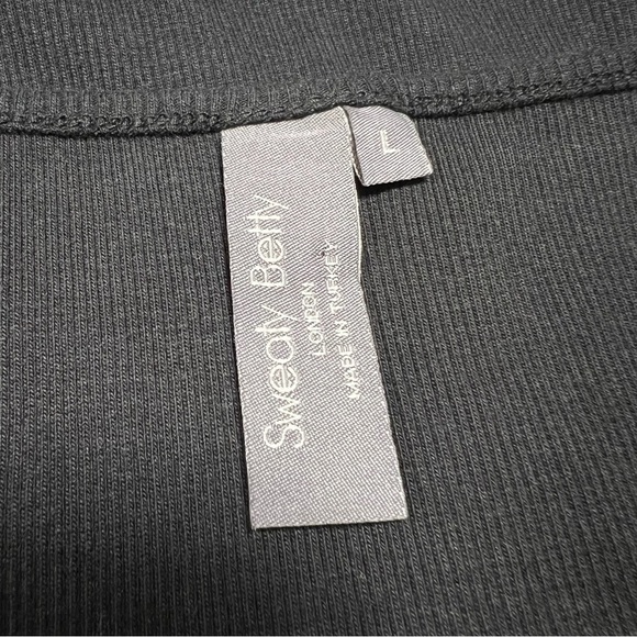 SWEATY BETTY Everyday Tank Top Ribbed In Black - Picture 8 of 13